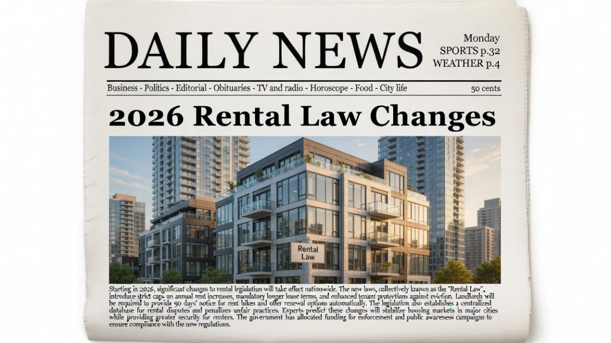 2026 Rental Law