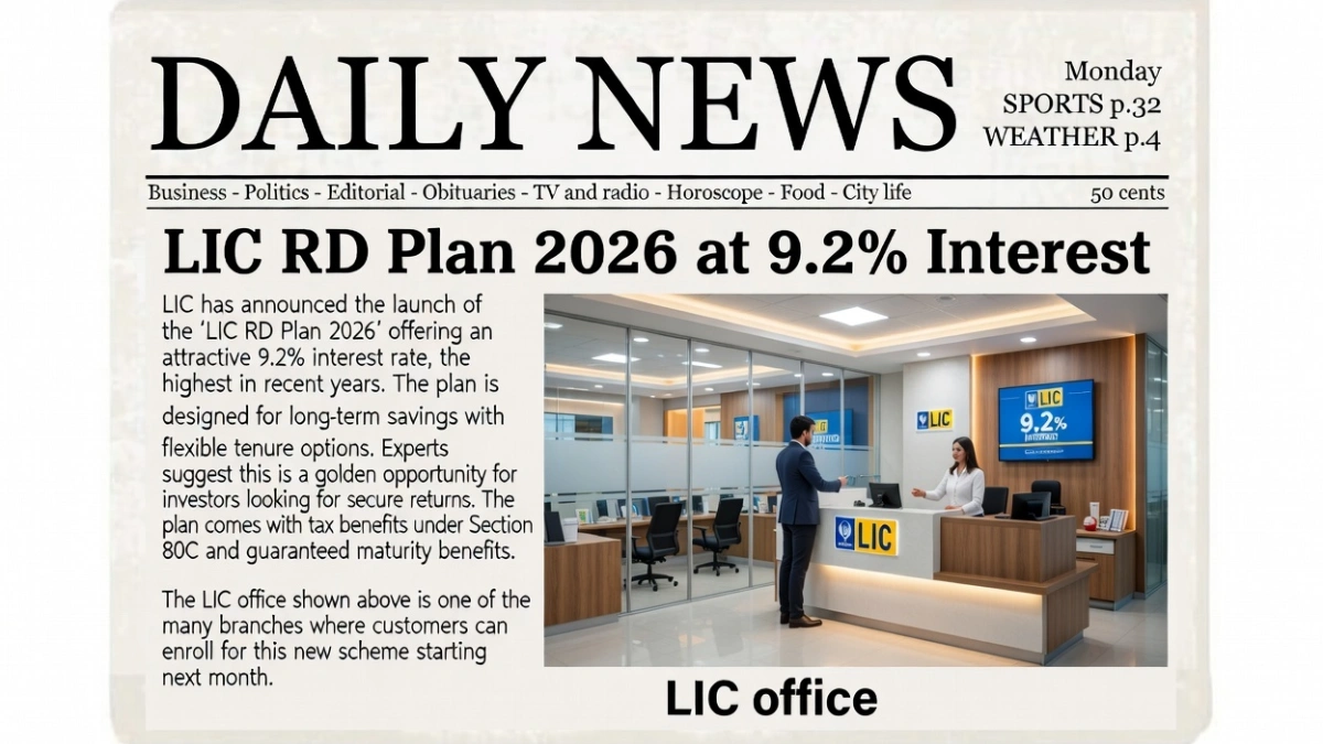 LIC RD Plan 2026