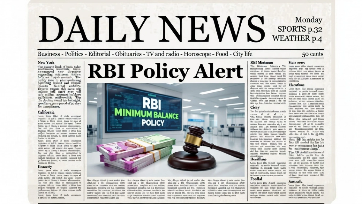 RBI Policy Alert